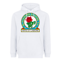 White rovers black burn fc Heavyweight Hoodie - linhVisuals