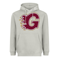 Moon Dust guildford flames Heavyweight Hoodie - linhVisuals