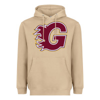 Mushroom guildford flames Heavyweight Hoodie - linhVisuals