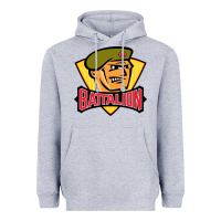 Heather Grey north-battalion-bay Heavyweight Hoodie - linhVisuals