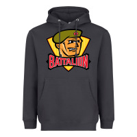 Smoke north-battalion-bay Heavyweight Hoodie - linhVisuals