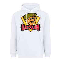 White north-battalion-bay Heavyweight Hoodie - linhVisuals