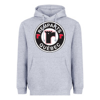 Heather Grey remparts-quebec Heavyweight Hoodie - linhVisuals