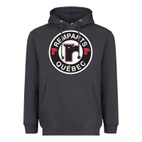 Smoke remparts-quebec Heavyweight Hoodie - linhVisuals