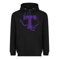 Black tarleton tontexas Heavyweight Hoodie - linhVisuals