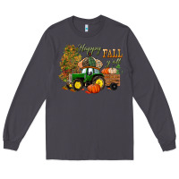 Smoke Happy Fall Y'all Long Sleeve Tee - BundleAndBundleShop