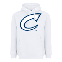 White columbus clippers Heavyweight Hoodie - linhVisuals