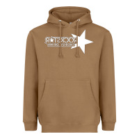Toasted Coconut ROCK STAR Heavyweight Hoodie - linhVisuals