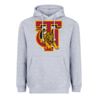 Heather Grey tuskegee merch, golden, tigers Heavyweight Hoodie - linhVisuals
