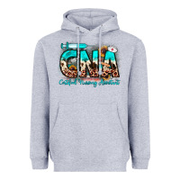 Heather Grey cna certified nursing assistant Heavyweight Hoodie - JahusDesignShop