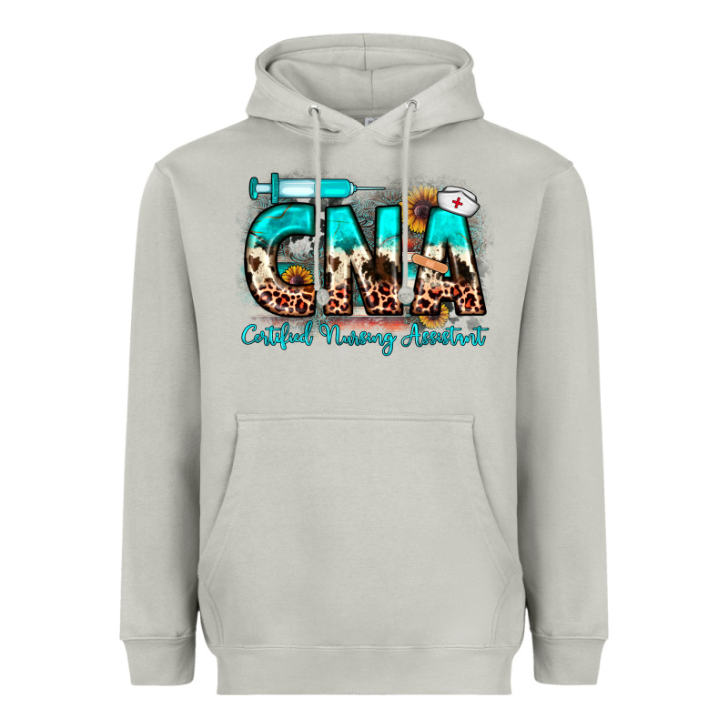 Cna Certified Nursing Assistant Heavyweight Hoodie by JahusDesignShop | Teevron