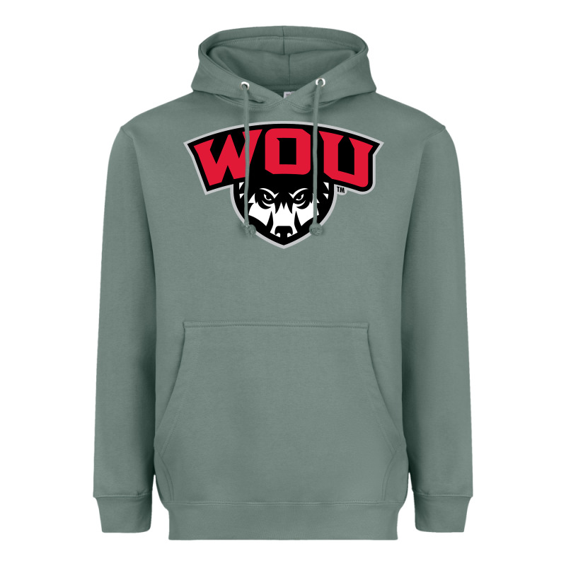Western Oregon Merch, Wolves Heavyweight Hoodie by linhVisuals | Teevron