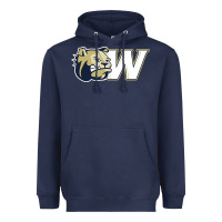 Navy wingate merch, bulldogs Heavyweight Hoodie - linhVisuals