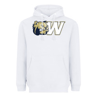White wingate merch, bulldogs Heavyweight Hoodie - linhVisuals