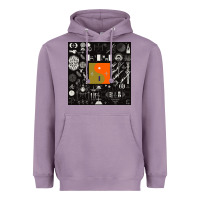 Lavender nice bon -iver symbol Heavyweight Hoodie - linhVisuals
