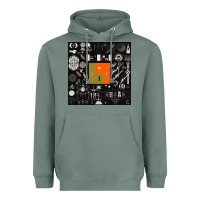 Sage nice bon -iver symbol Heavyweight Hoodie - linhVisuals
