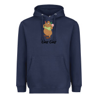 Navy gus gus t-shirt Heavyweight Hoodie - linhVisuals