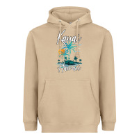 Mushroom family vacation retro sunset hawaii kauai t shirt Heavyweight Hoodie - linhVisuals
