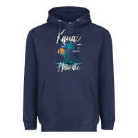 Family Vacation Retro Sunset Hawaii Kauai T Shirt Heavyweight Hoodie | Teevron