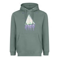 Sage Alt-j Heavyweight Hoodie - linhVisuals