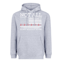 Heather Grey nurses not all superheroes wear caps some wear scrubs nurse supportive Heavyweight Hoodie - linhVisuals