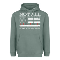 Sage nurses not all superheroes wear caps some wear scrubs nurse supportive Heavyweight Hoodie - linhVisuals