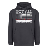 Smoke nurses not all superheroes wear caps some wear scrubs nurse supportive Heavyweight Hoodie - linhVisuals