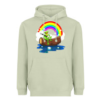 Matcha the rainbow connection Heavyweight Hoodie - linhVisuals