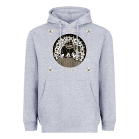 Heather Grey caamp Heavyweight Hoodie - linhVisuals