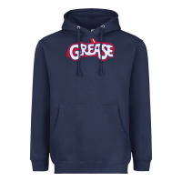 Navy grease grease the movie blue small Heavyweight Hoodie - linhVisuals
