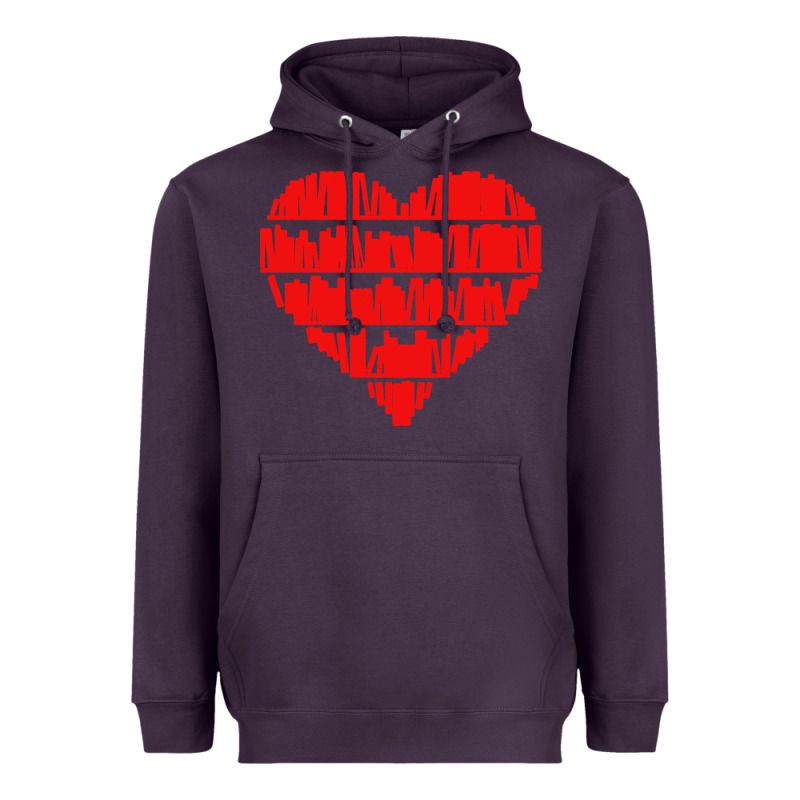 Book Lover Heavyweight Hoodie by linhVisuals | Teevron