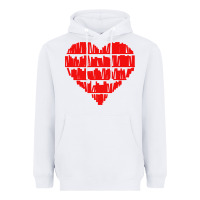 White book lover Heavyweight Hoodie - linhVisuals