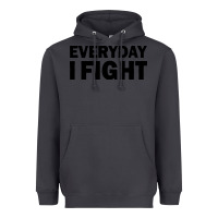 Smoke everyday i fight Heavyweight Hoodie - linhVisuals