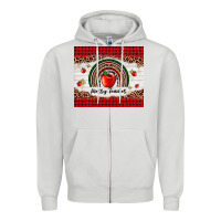 Dove Grey merry teacher Zipper Hoodie - AdoDesignShop