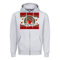 Heather Grey merry teacher Zipper Hoodie - AdoDesignShop