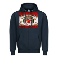 Navy merry teacher Zipper Hoodie - AdoDesignShop