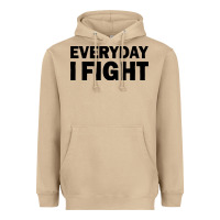 Mushroom everyday i fight Heavyweight Hoodie - linhVisuals
