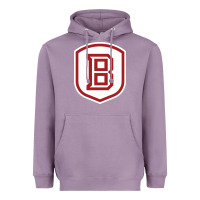 Lavender Bradley University Athletics Heavyweight Hoodie - linhVisuals