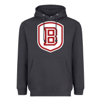 Smoke Bradley University Athletics Heavyweight Hoodie - linhVisuals