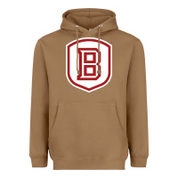 Toasted Coconut Bradley University Athletics Heavyweight Hoodie - linhVisuals