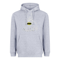 Heather Grey catman tshirt Heavyweight Hoodie - linhVisuals