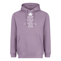 Lavender keep calm and cowgirl horse Heavyweight Hoodie - linhVisuals