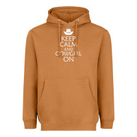 Meerkat keep calm and cowgirl horse Heavyweight Hoodie - linhVisuals