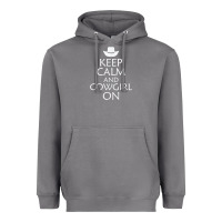 Storm keep calm and cowgirl horse Heavyweight Hoodie - linhVisuals