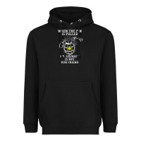 Black military mr grenade is not our friend Heavyweight Hoodie - linhVisuals