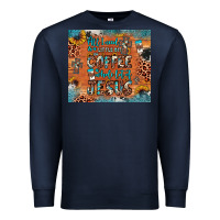 Navy all i need is a little bit of coffee and o whole lot of jesus Premium Sweatshirt - JahusDesignShop