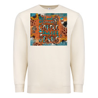 Sandshell all i need is a little bit of coffee and o whole lot of jesus Premium Sweatshirt - JahusDesignShop