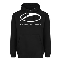 Black #a state of trance radio Heavyweight Hoodie - linhVisuals