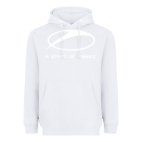 White #a state of trance radio Heavyweight Hoodie - linhVisuals
