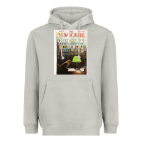 Moon Dust the new yorker 1973 Heavyweight Hoodie - linhVisuals